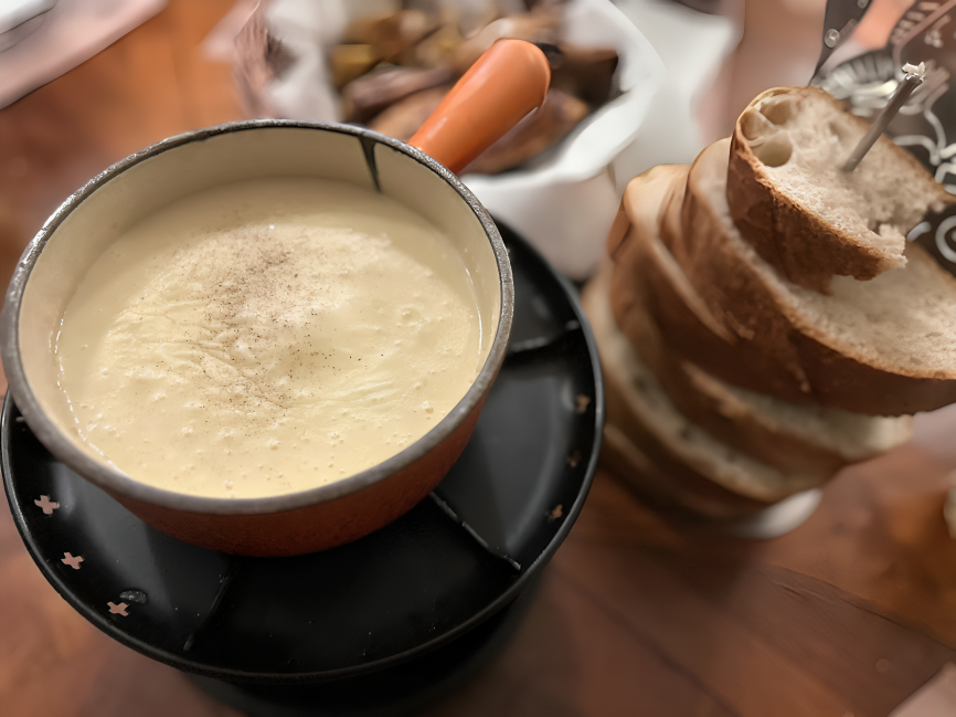 Trois Sifflets  montreux Fondue